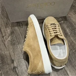 JIMMY CHOO★Cash JC Sneaker Jimmy Choo☆CASH JC☆レザースニーカー☆送料込 (Jimmy Choo